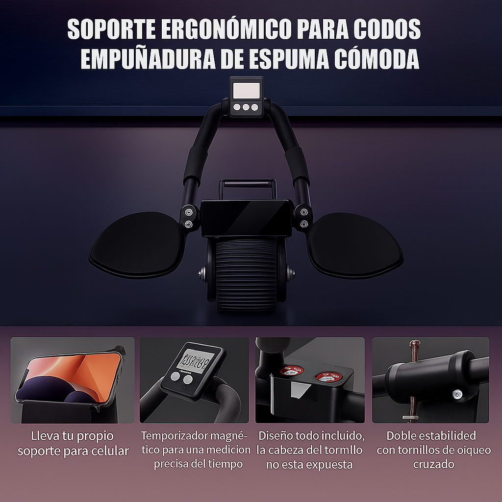 Tu Compañero Fitness en Casa: Rodillo Abdominal para Empezar con Confianza