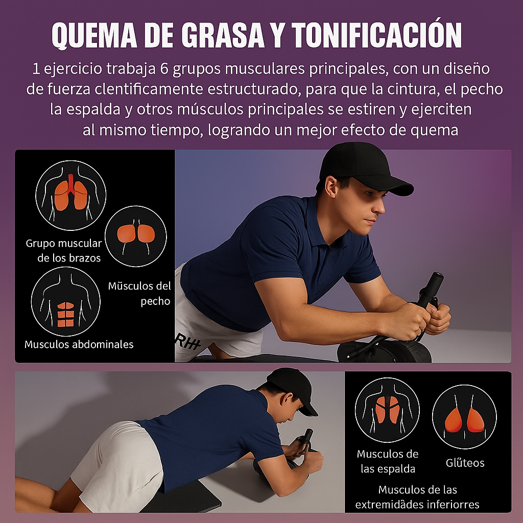 Tu Compañero Fitness en Casa: Rodillo Abdominal para Empezar con Confianza