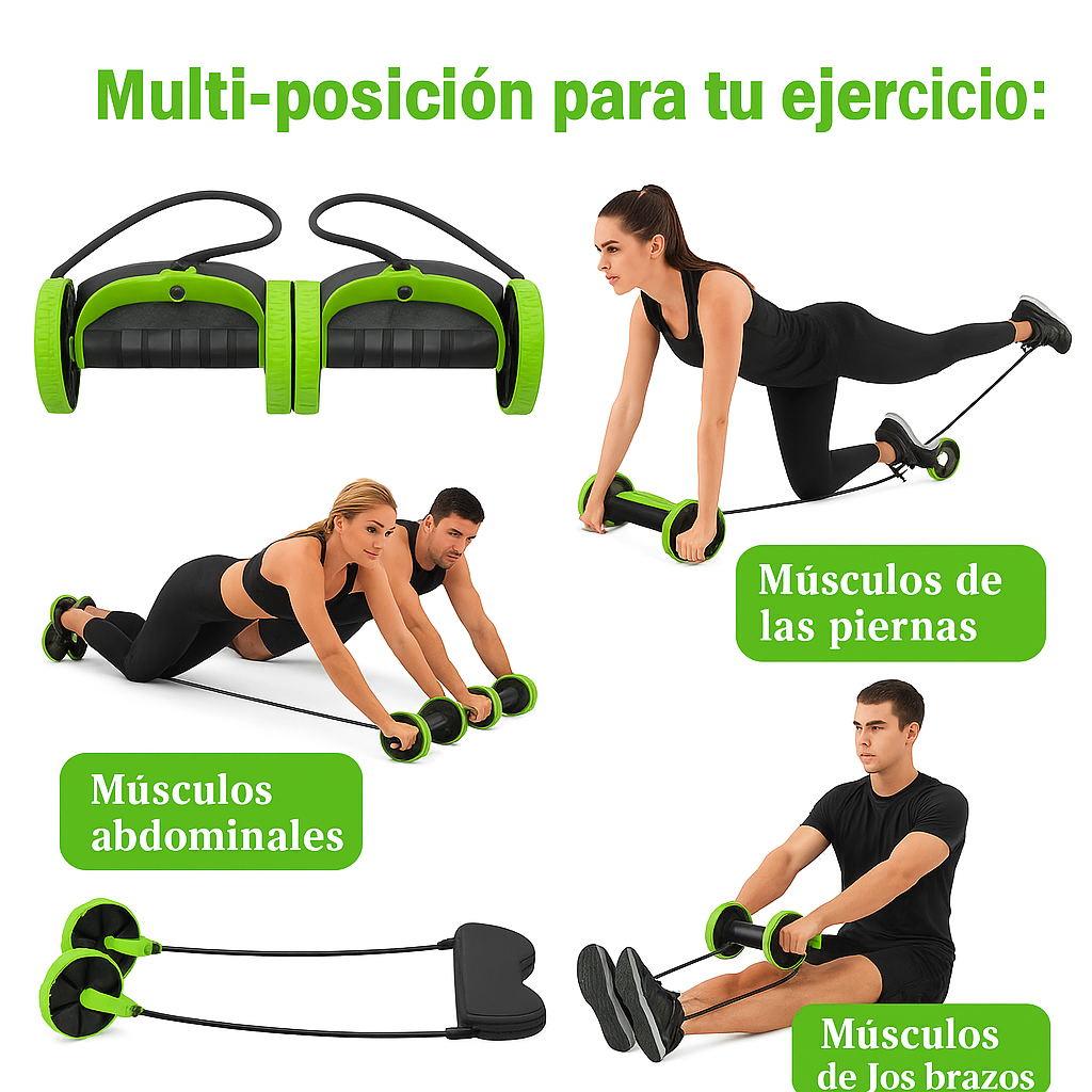 Revoflex Xtreme: “Equipo 3 en 1: Piernas, Brazos y Abdomen”