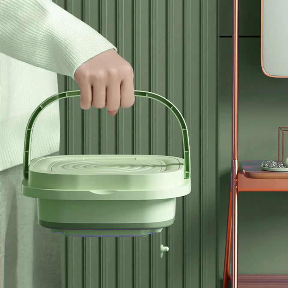 Mini Lavadora Eléctrica Portátil, Llévala a Donde Quieras