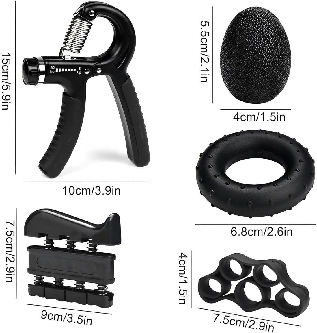 🏋️♂️ Fortalece tu agarre desde casa: Kit completo de entrenamiento manual