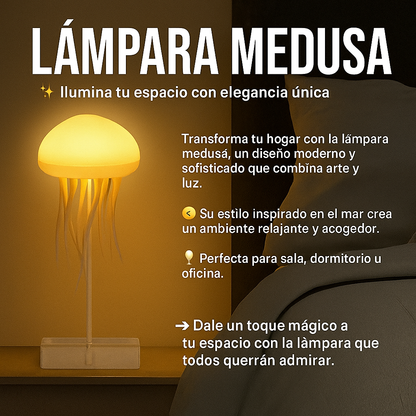✨ “Lámpara Medusa: Iluminación relajante que transforma tu espacio en segundos” ✨