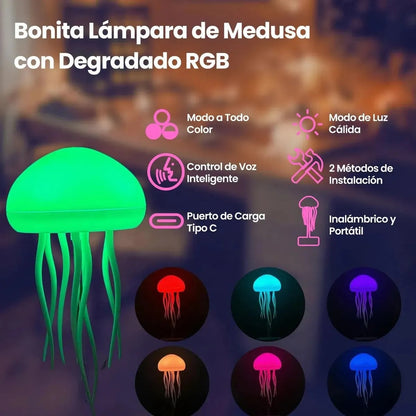 ✨ “Lámpara Medusa: Iluminación relajante que transforma tu espacio en segundos” ✨
