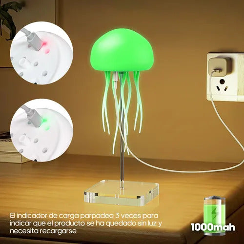 ✨ “Lámpara Medusa: Iluminación relajante que transforma tu espacio en segundos” ✨