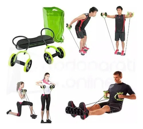 Revoflex Xtreme: “Equipo 3 en 1: Piernas, Brazos y Abdomen”