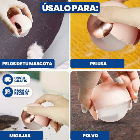 Esfera Quita Pelusas Reutilizable: Limpieza Eficiente para tu Ropa
