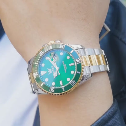 "Rolex Submariner: Reloj de Lujo Sobrio y Elegante"