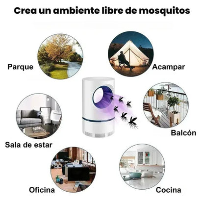 Lampara antimosquitos: Duerme sin zumbidos esta noche 💤